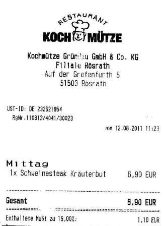 mtob Hffner Kochmtze Restaurant